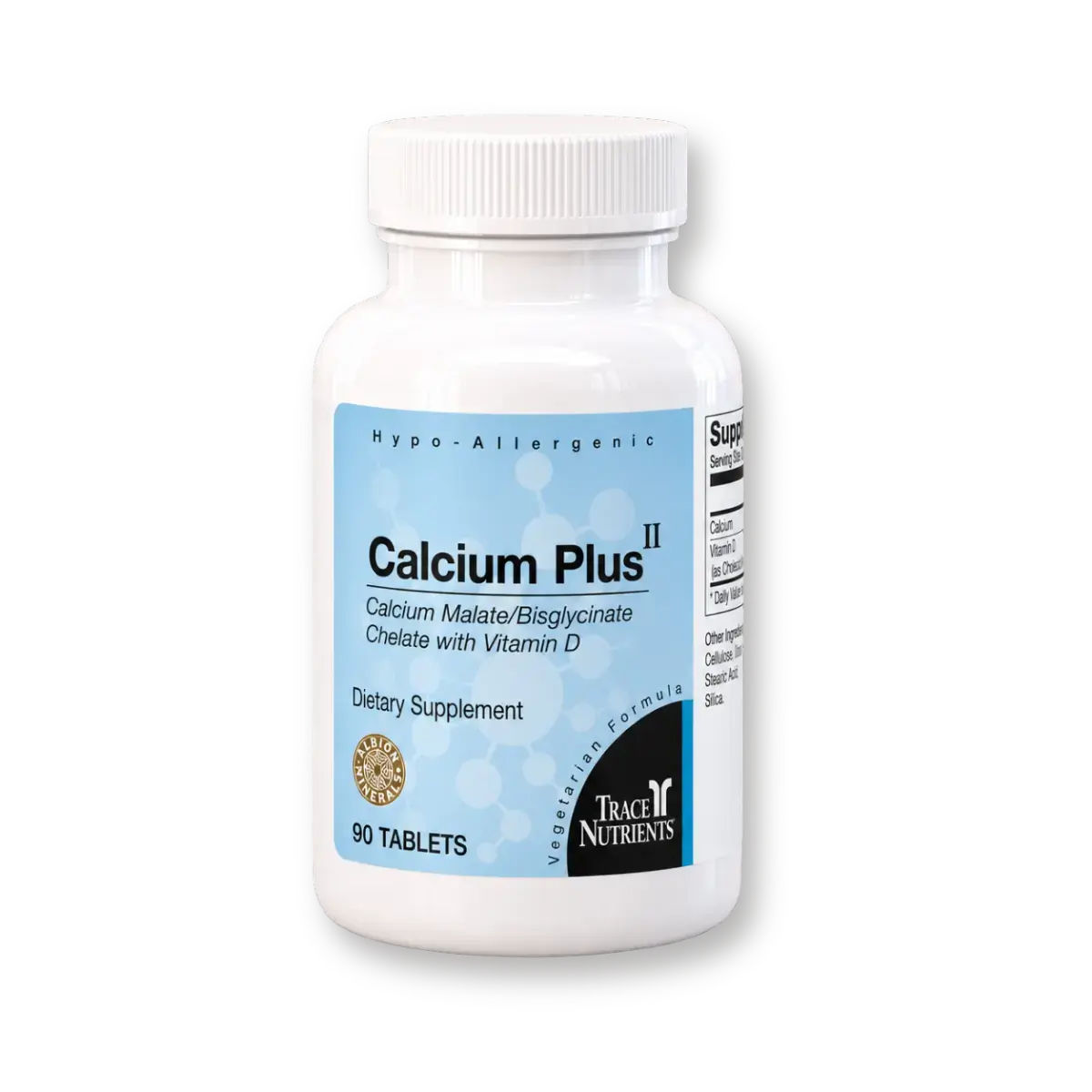 Calcium Plus II by Trace Nutrients, 90 tablets