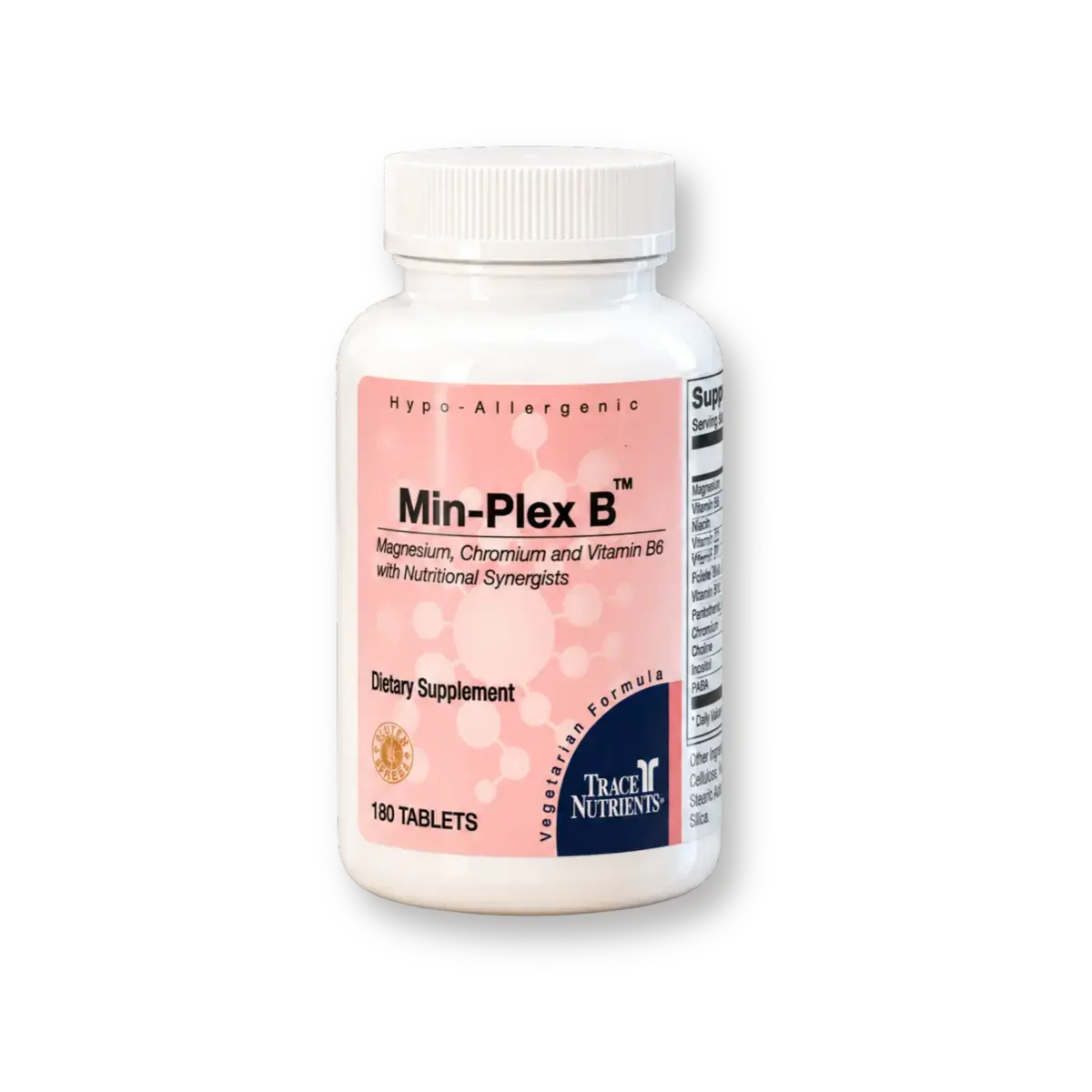 Min-Plex B by Trace Nutrients, 180 tablets