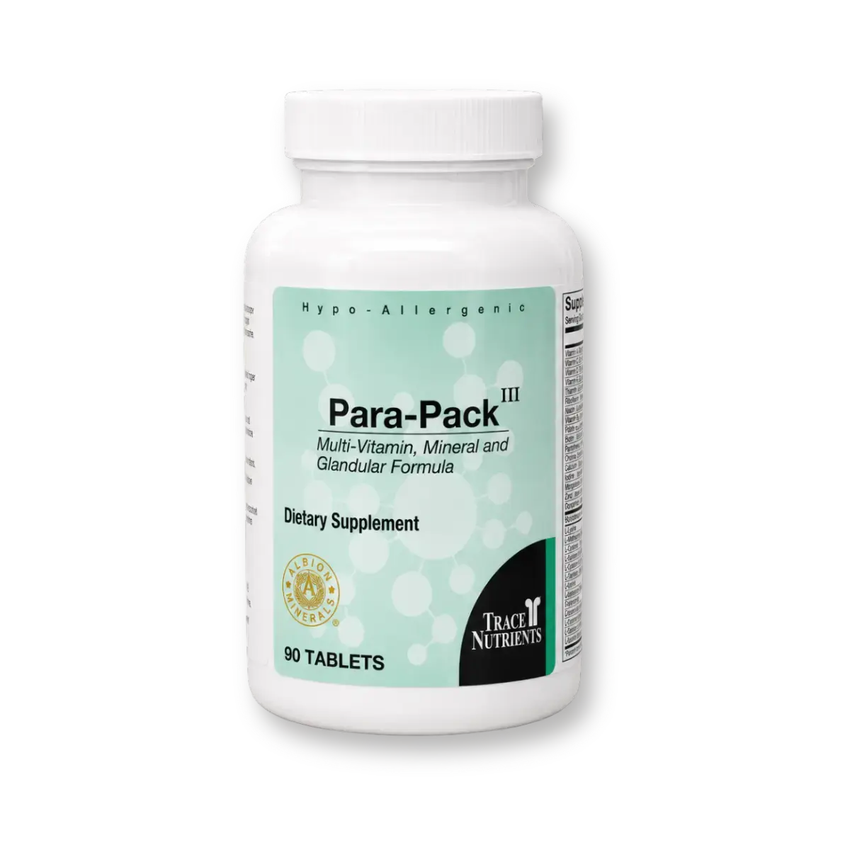 Para-Pack III by Trace Nutrients, 90 tablets