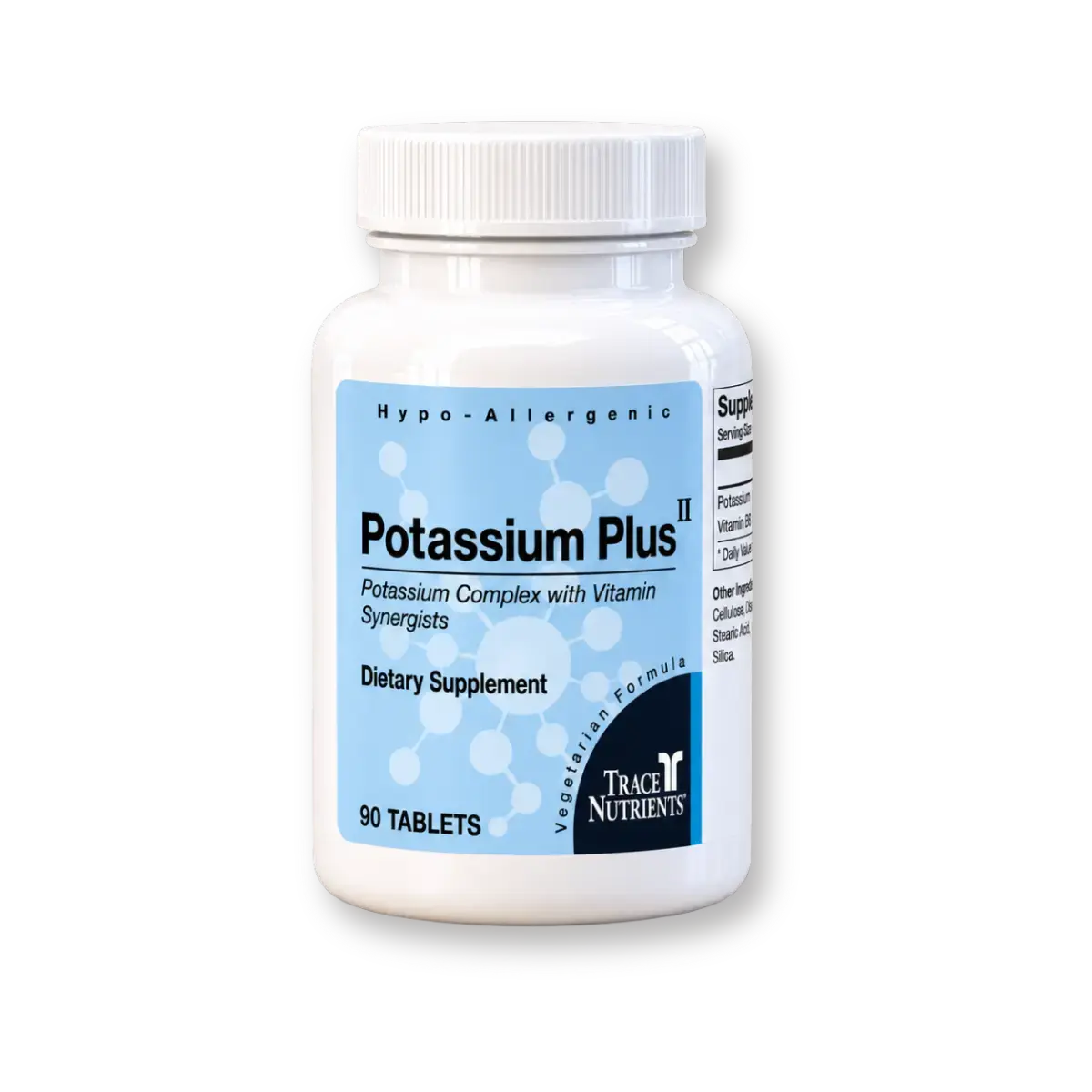 Potassium Plus II by Trace Nutrients, 90 tablets