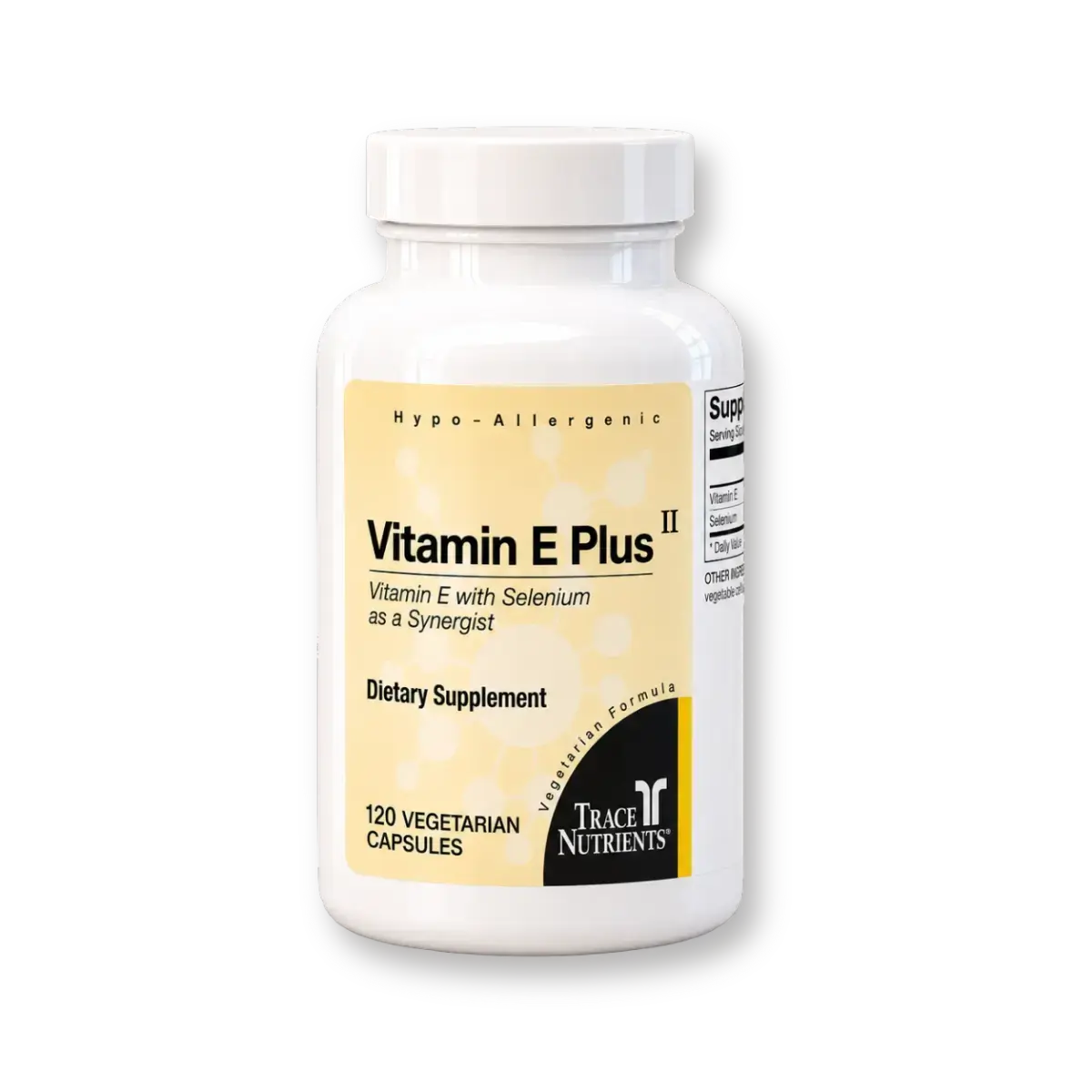 Vitamin E Plus II by Trace Nutrients, 120 vegetarian capsules